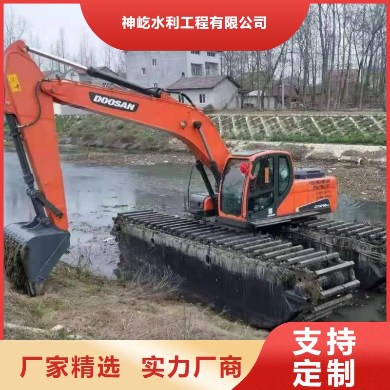 河道清淤挖掘机出租厂家【多图】